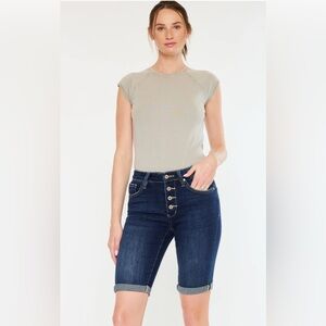 KanCan Jamie High Rise Bermuda Shorts Size 11/29